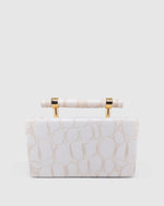Izoa Coco Clutch White