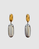 Izoa Aethera Stud Earrings Mix Metal