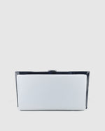 Izoa Amanda Clutch Gunmetal