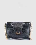 Izoa Valencia Handbag in Black