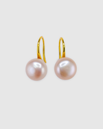 Izoa Cecilia Earrings Pink Freshwater Pearl