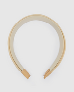 Izoa Avalon Braided Headband Beige