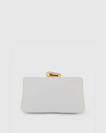 Izoa Izzy Clutch White