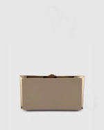 Izoa Amanda Clutch Nude Gold