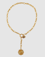 Izoa Amanda Pendant Necklace Gold
