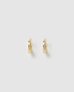 Izoa Midnight Small Hoop Earrings