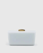 Izoa Bianca Clutch in White
