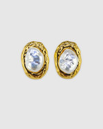 Izoa Giselle Pearl Stud Earrings