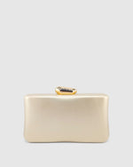 Izoa Izzy Clutch Gold