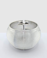 Izoa Lumi Chunky Bangle Silver