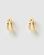 Izoa Olive Stud Earring Gold