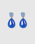 Izoa Velora Earrings Blue Lapis