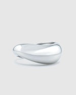 Izoa Wave Bangle Silver