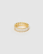 Izoa Jordy Ring Gold Clear