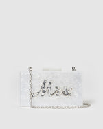 Izoa Mrs Clutch Pearl Silver