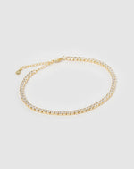 Izoa Holly Anklet Gold