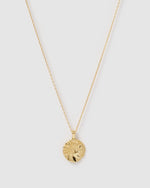 Izoa Mercy Pendant Necklace Gold