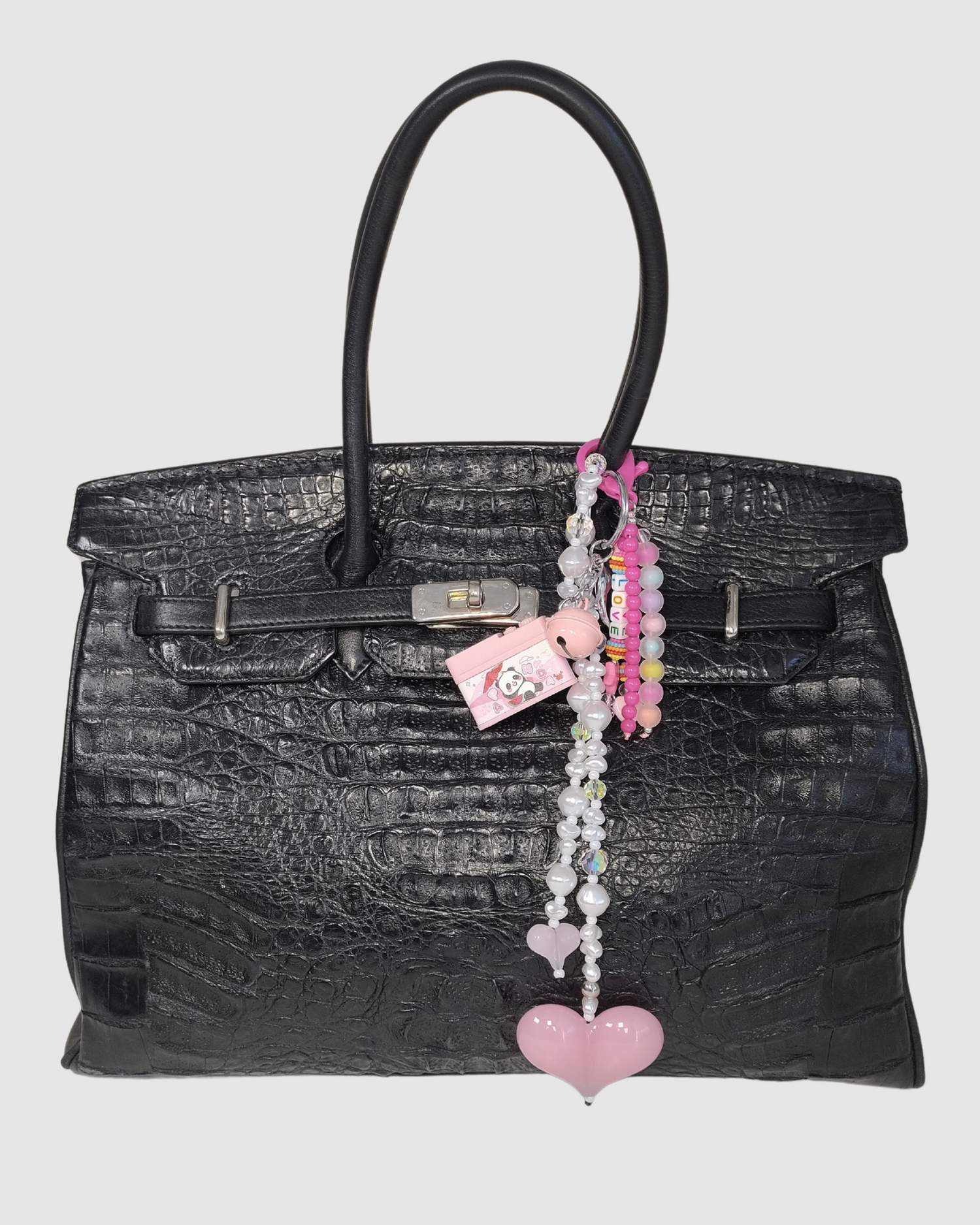 Izoa Camera Heart Bag Charm