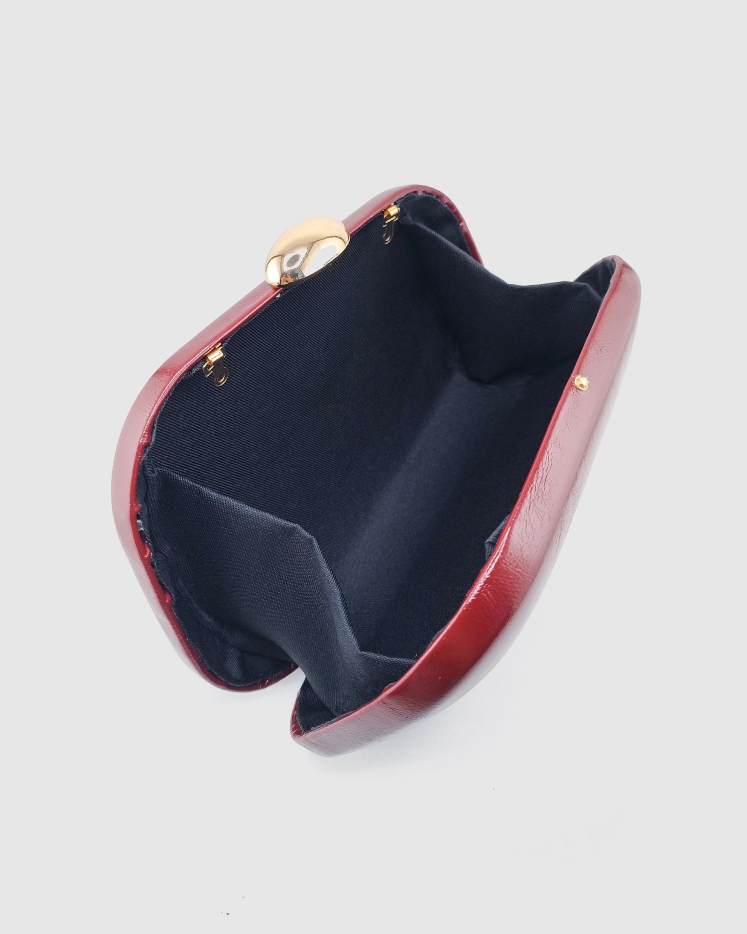 Izoa Daisy Clutch Burgundy