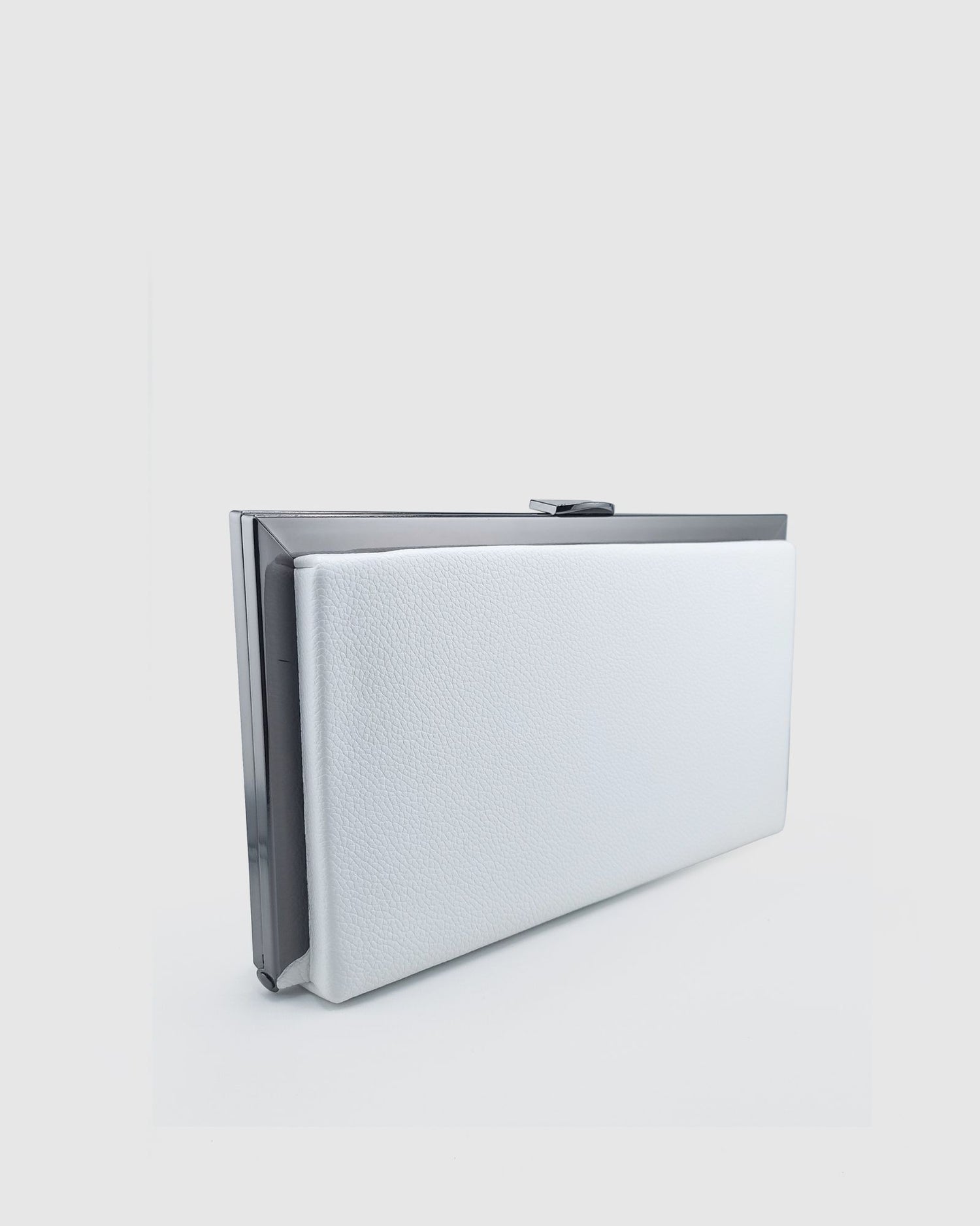 Izoa Amanda Clutch Gunmetal