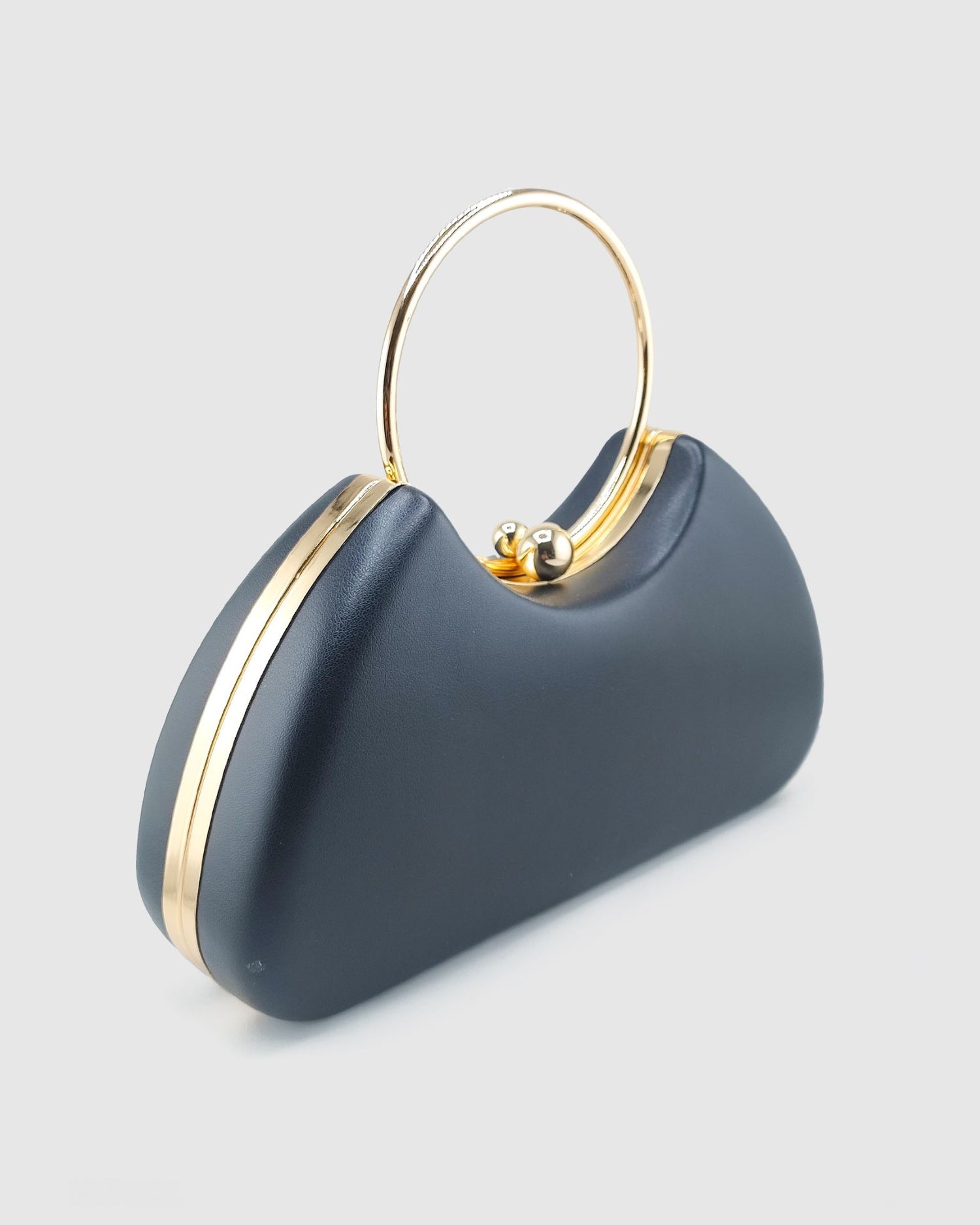 Izoa Skye Clutch in Black