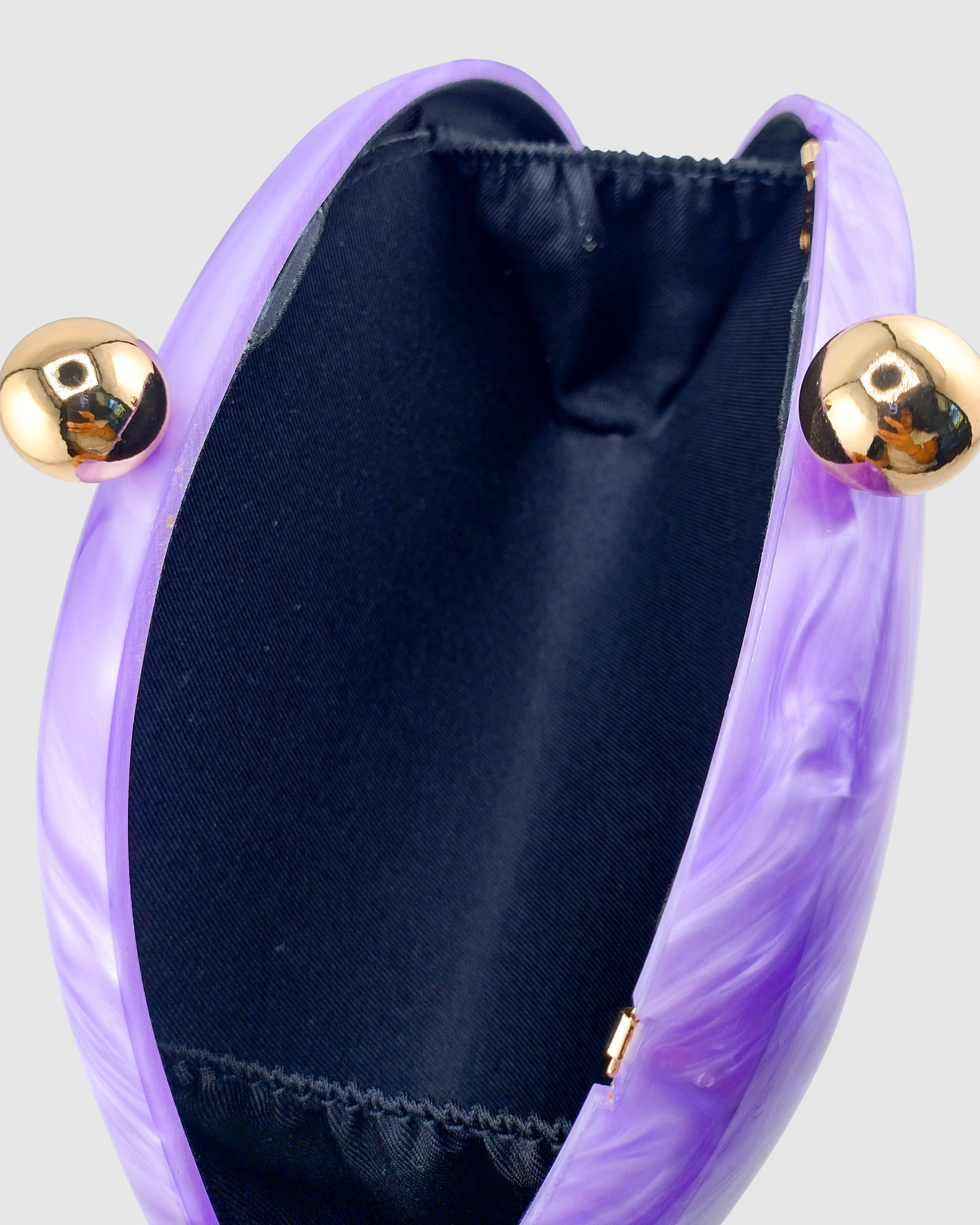 Izoa Eleanor Clutch Lilac