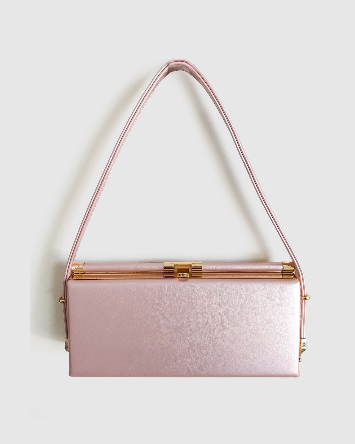 Izoa Olive Clutch Pink Gold