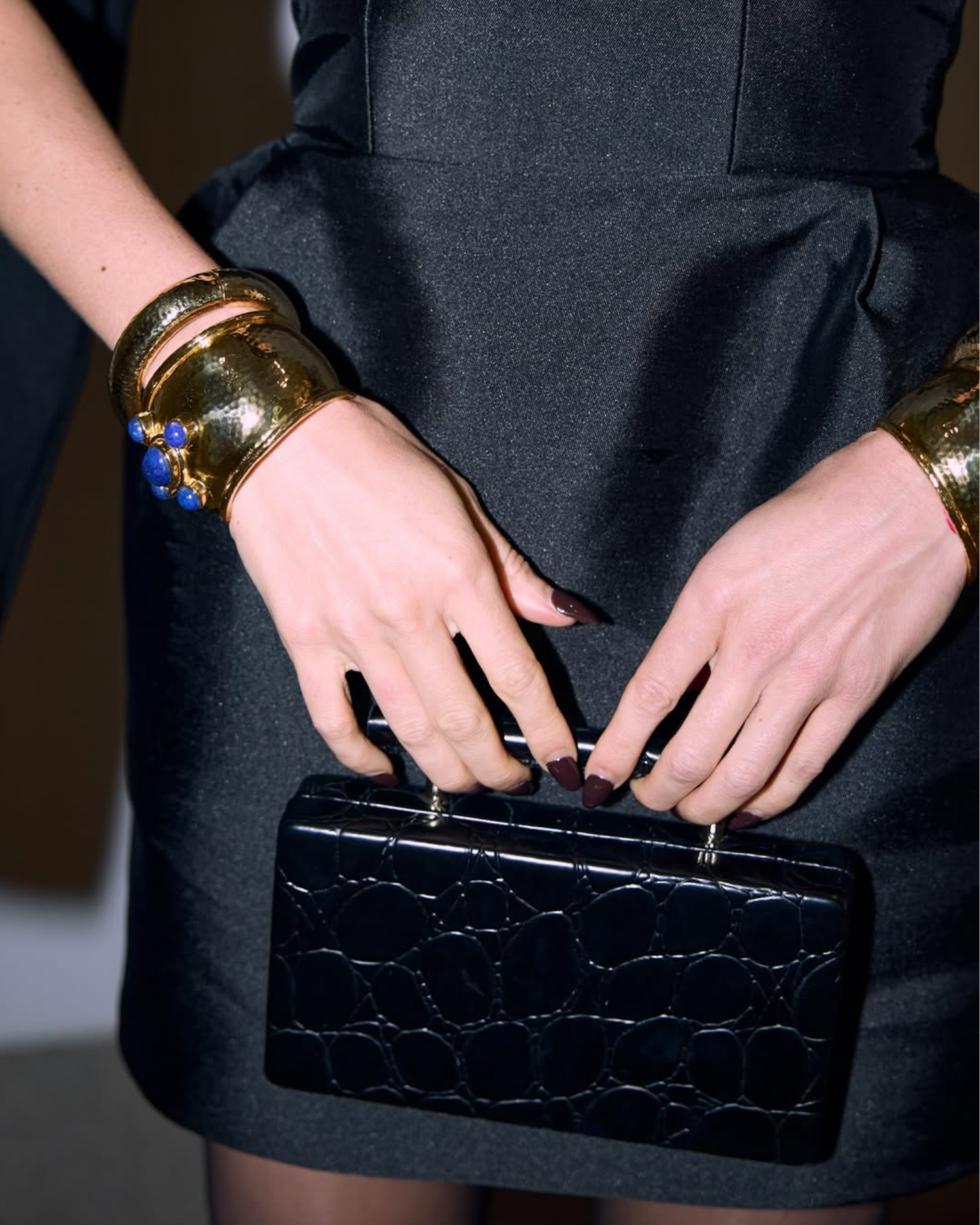 Izoa Coco Clutch Black