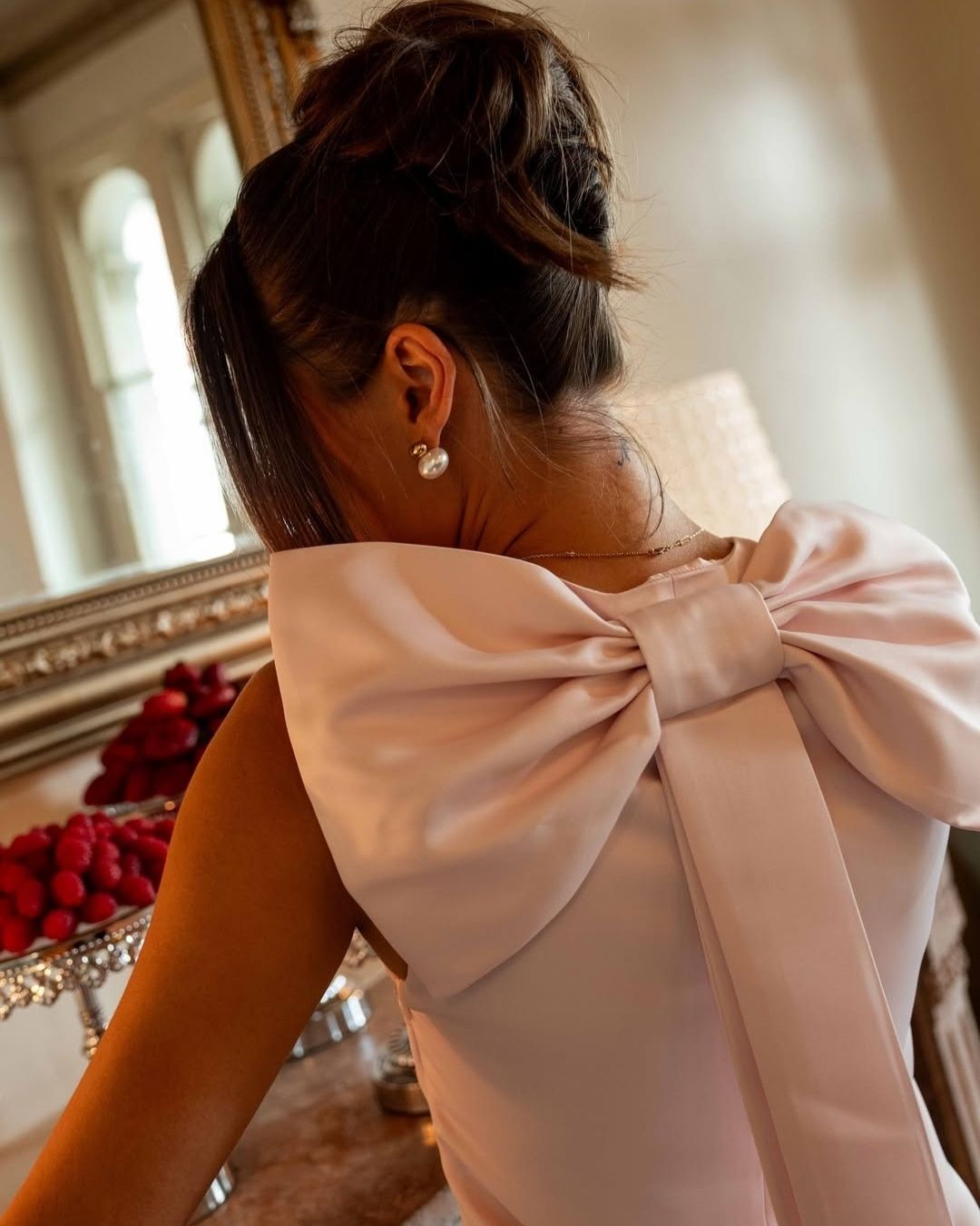 Izoa Inka Earrings Gold Pearl