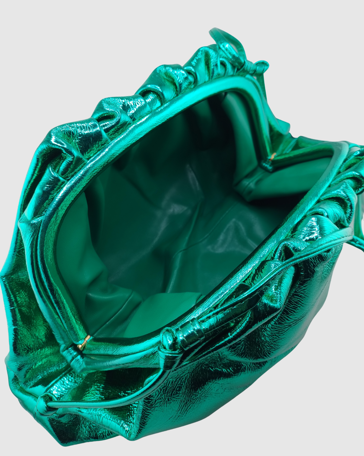Izoa Valentina Bag Metallic Green