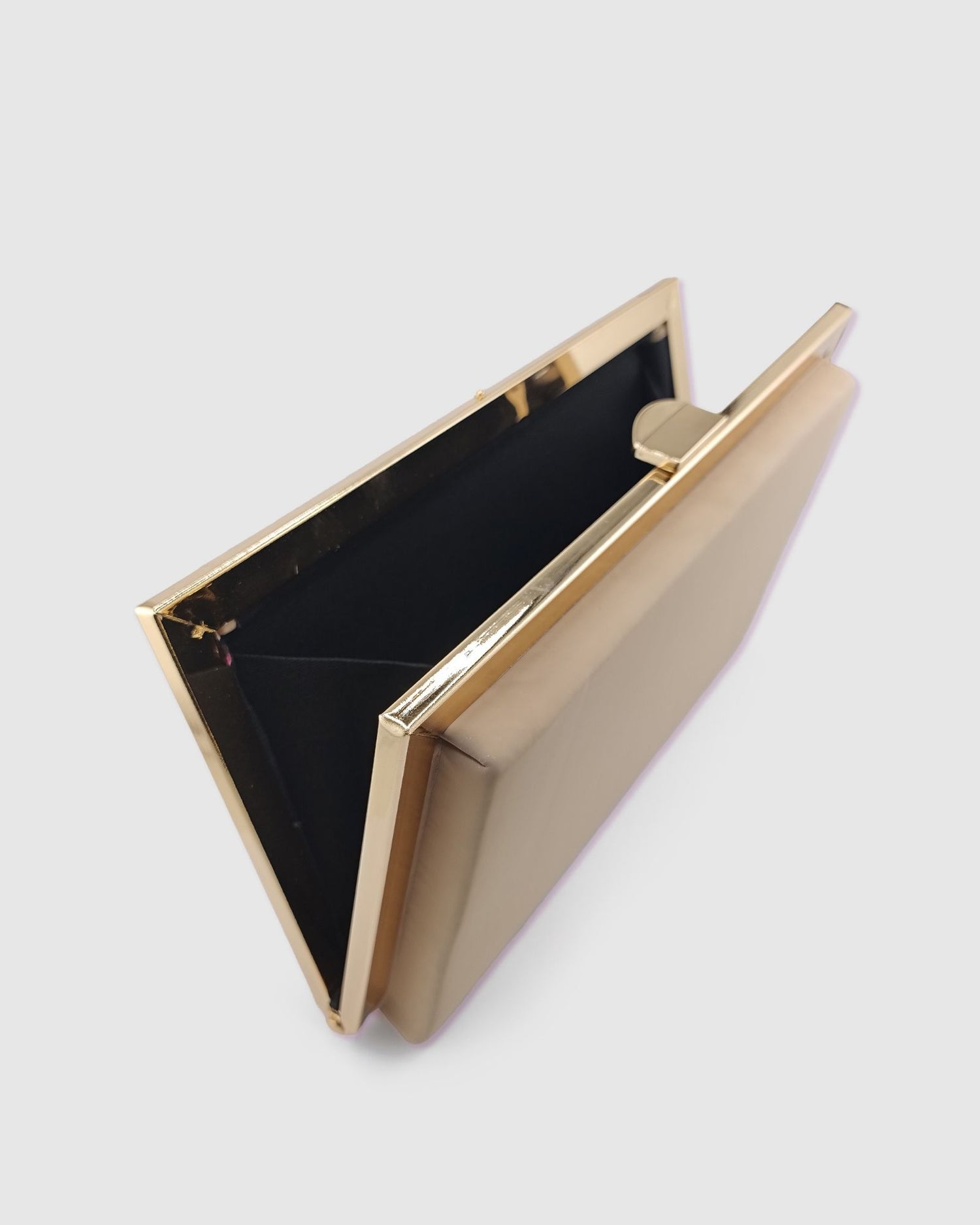 Izoa Amanda Clutch Nude Gold