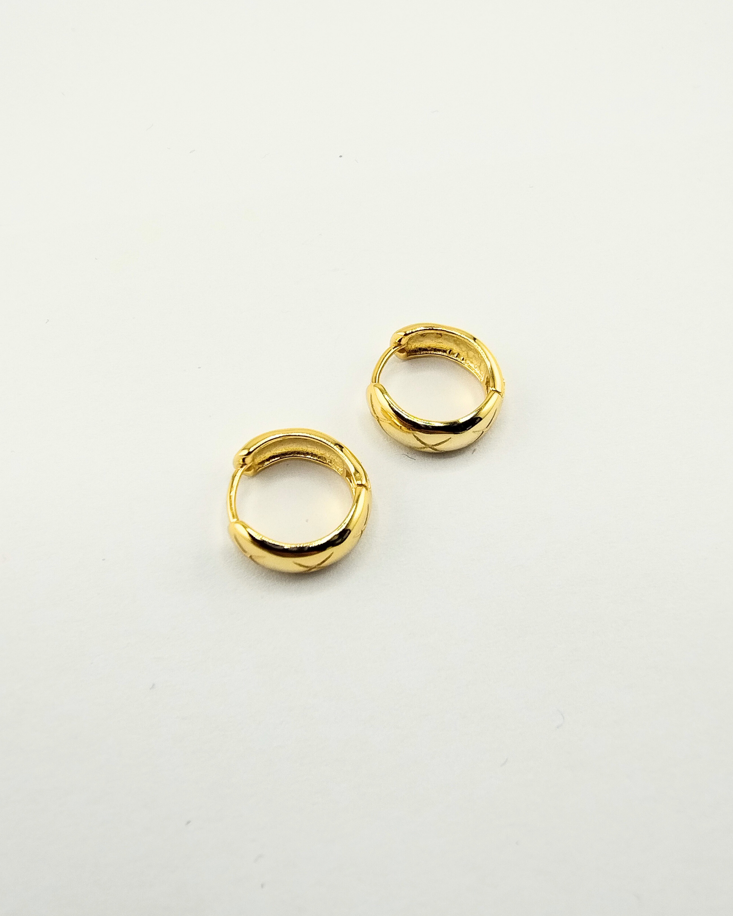 Izoa Rue Huggie Earrings