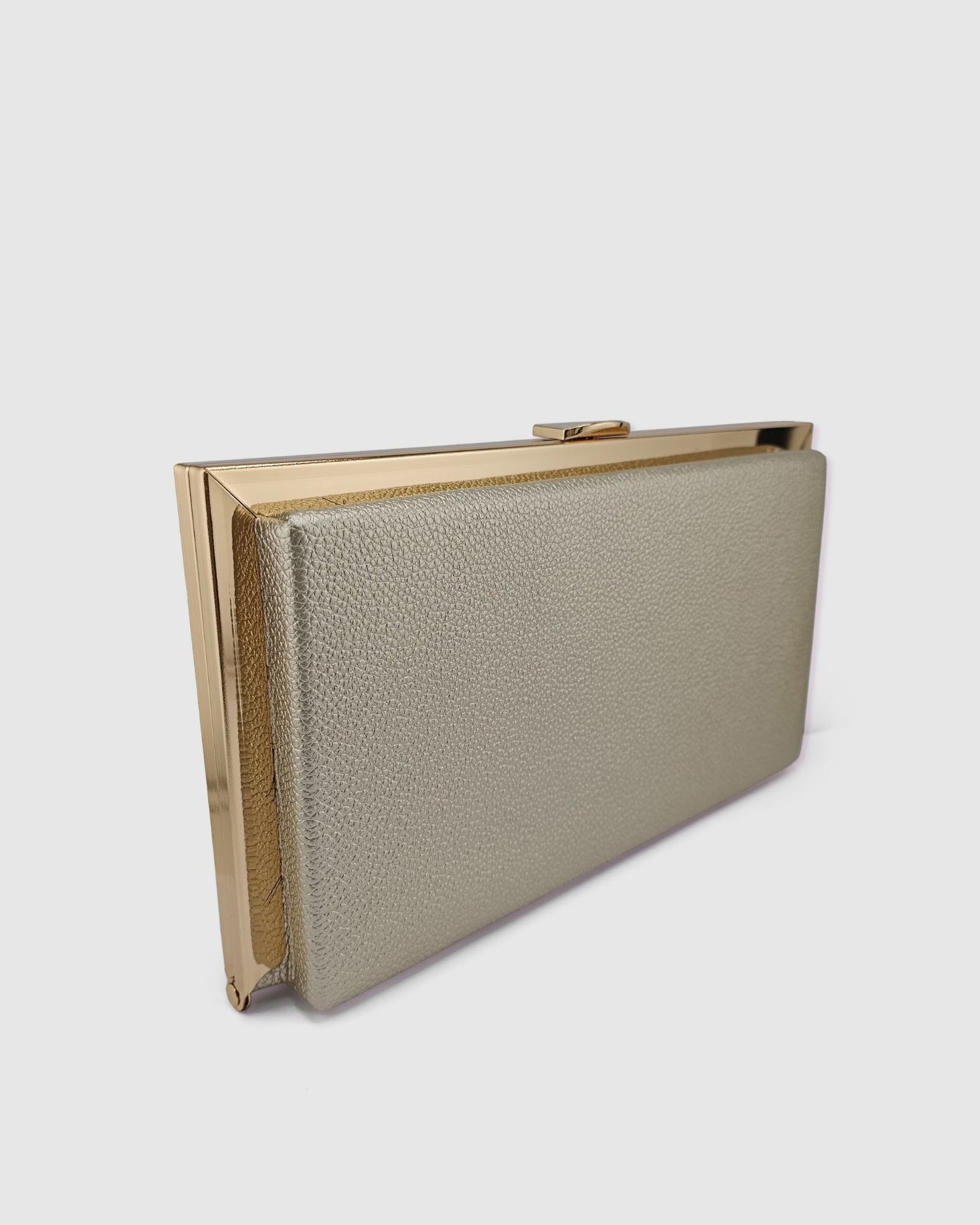 Izoa Josephine Clutch Beige Gold