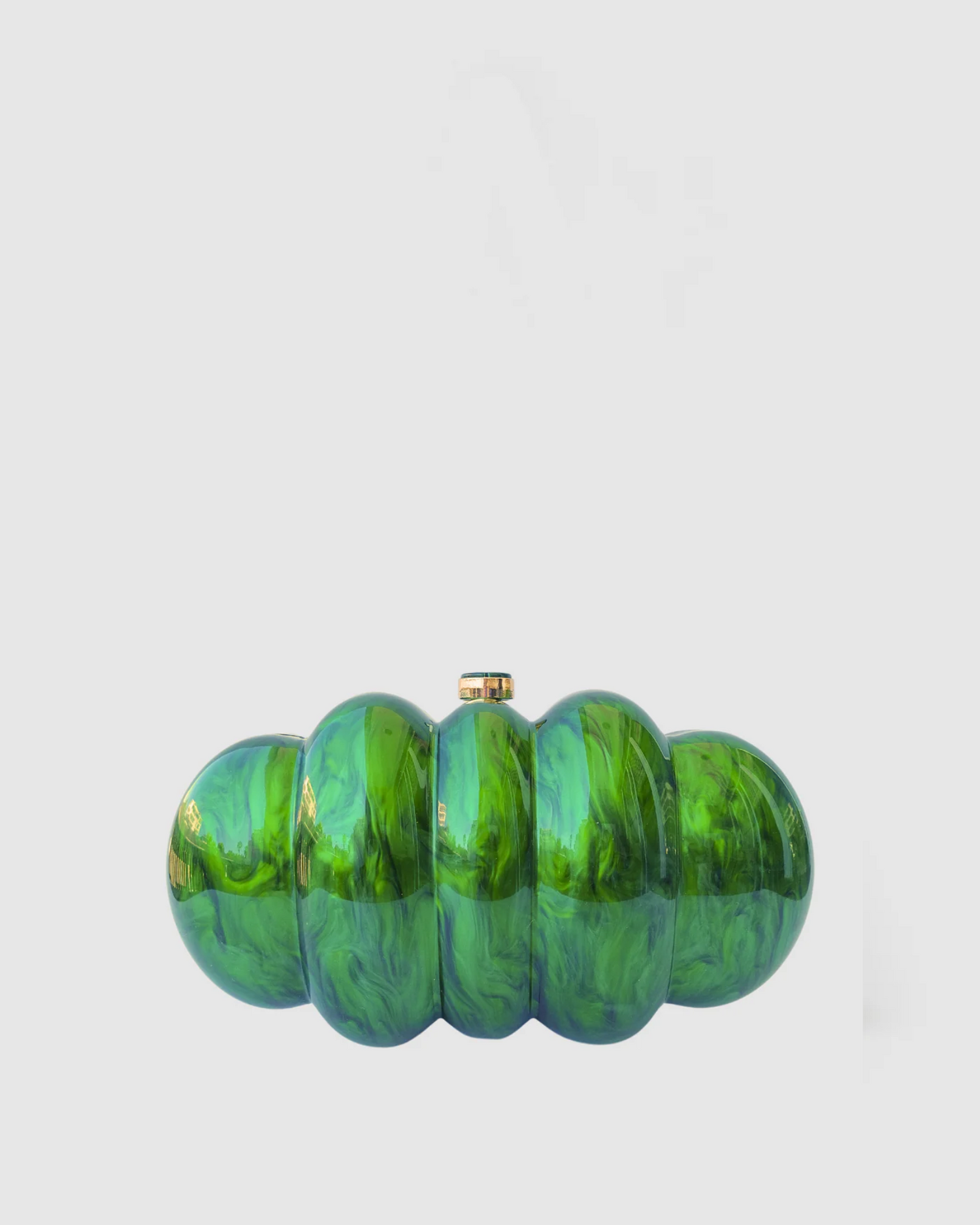 Izoa Astra Clutch Bag Green