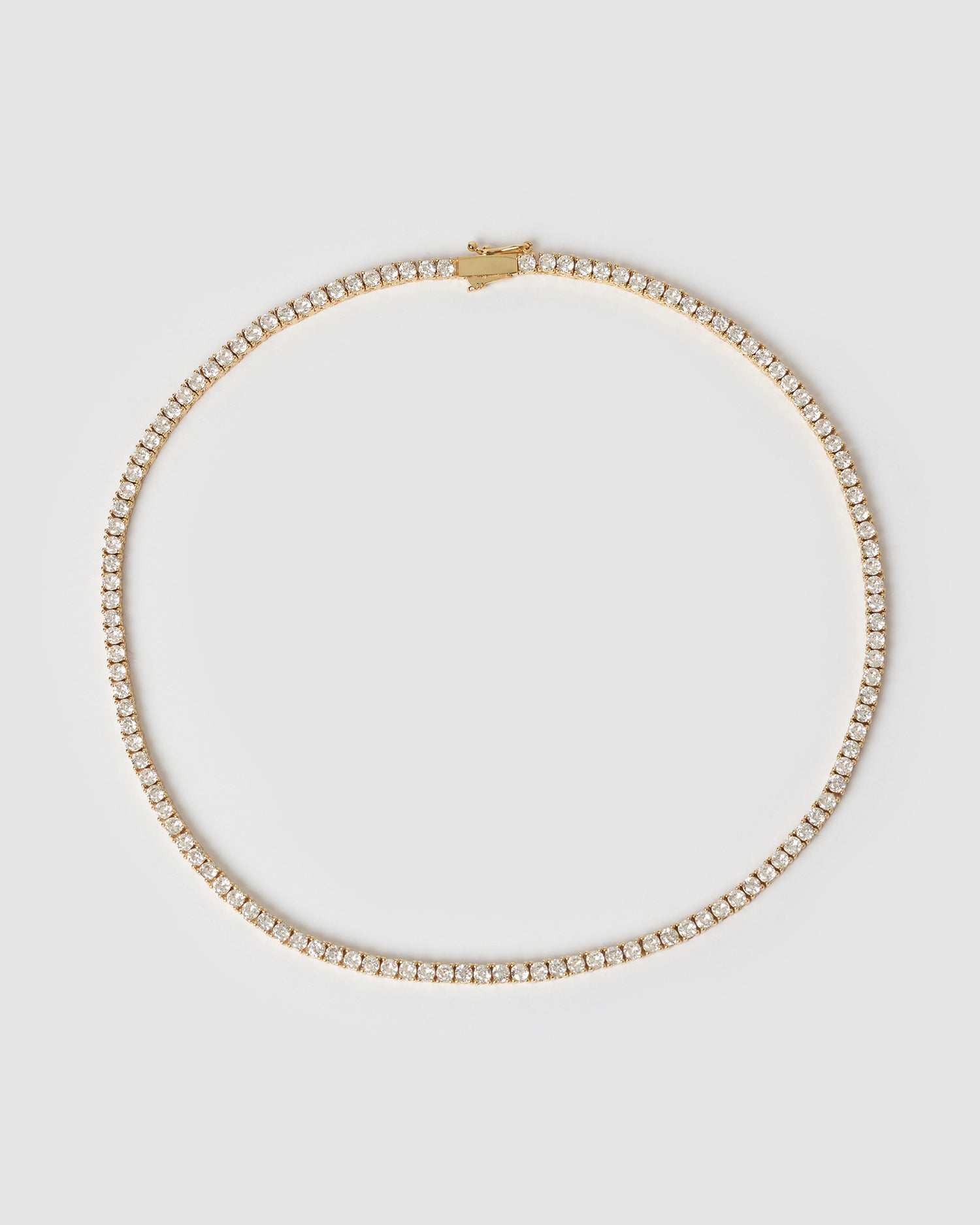 Izoa Mabel Tennis Choker Gold