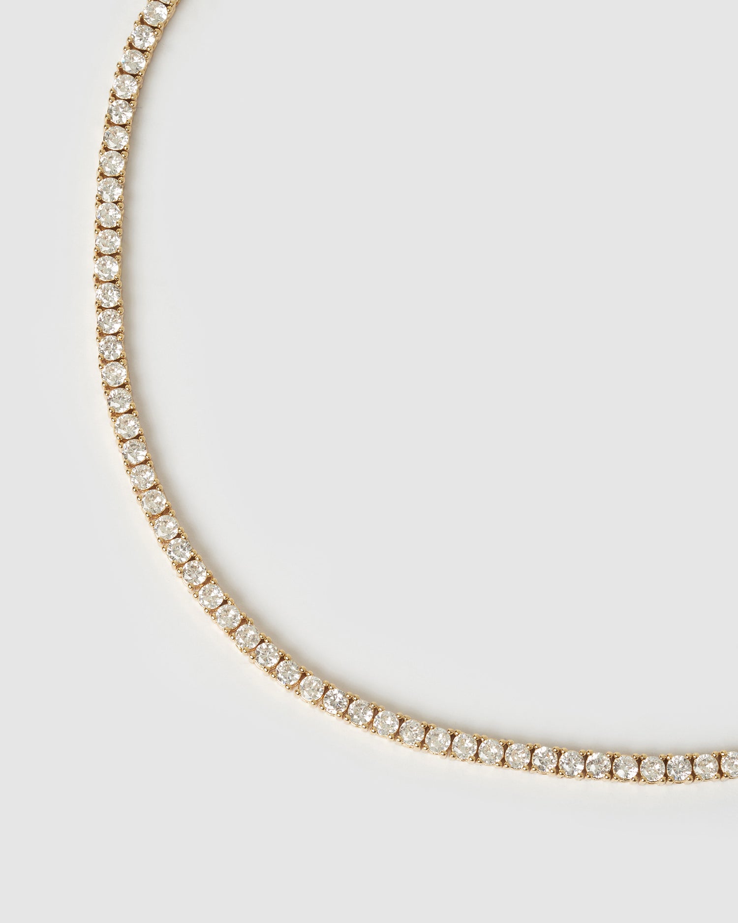 Izoa Mabel Tennis Choker Gold