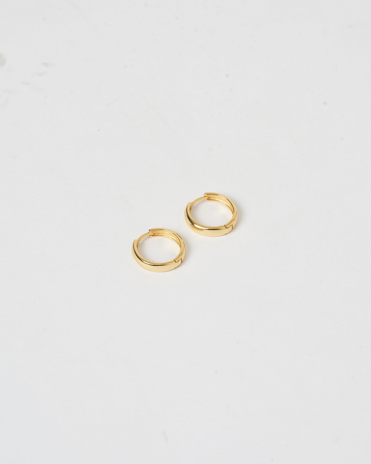 Izoa Midnight Small Hoop Earrings