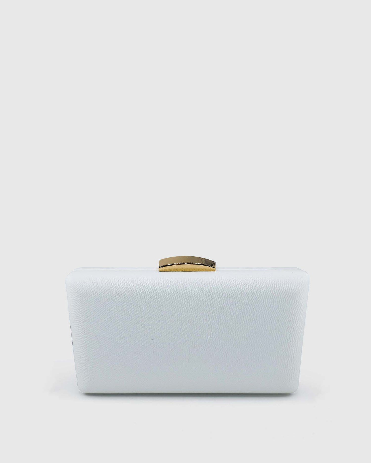 Izoa Bianca Clutch in White