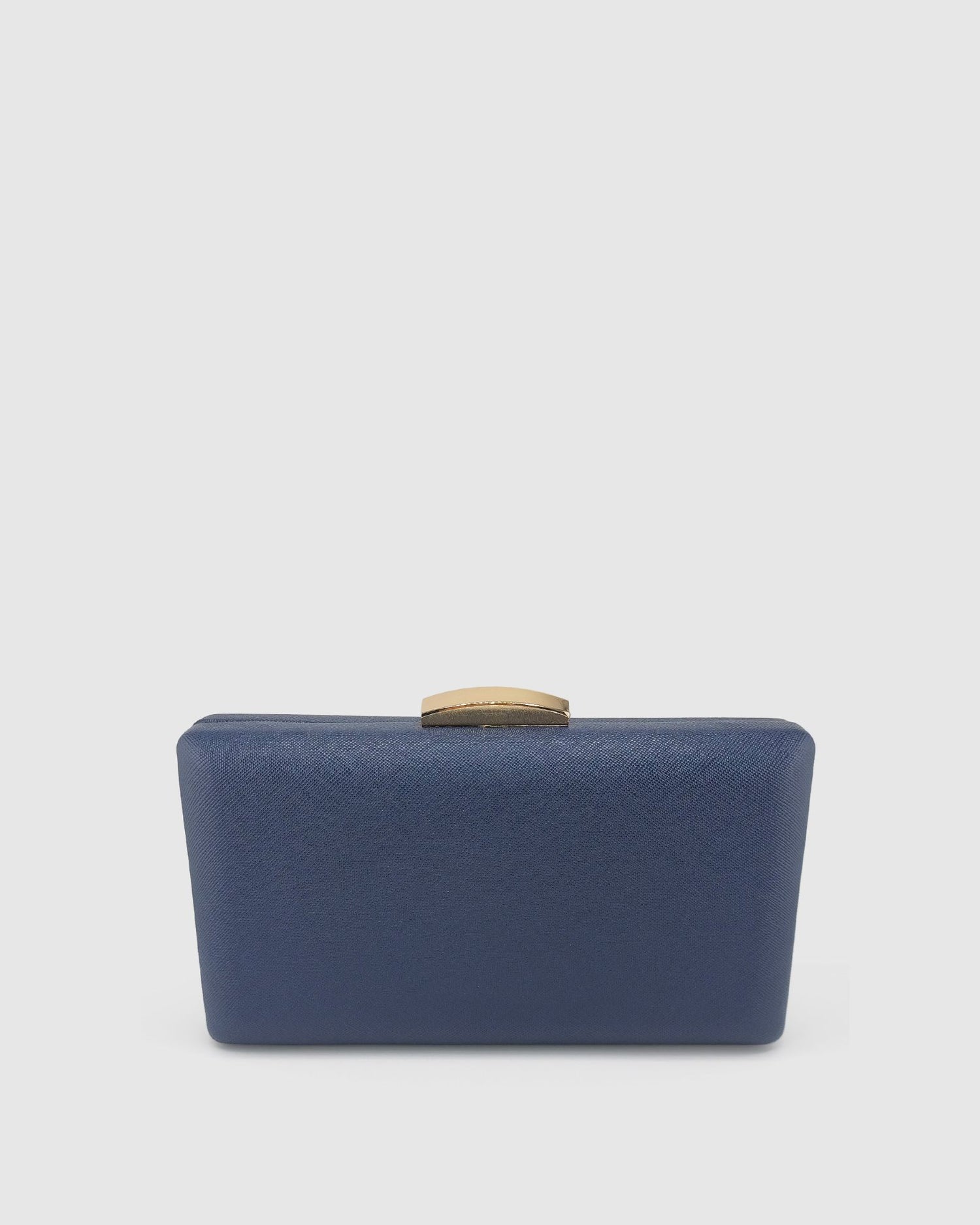 Izoa Bianca Clutch in Navy