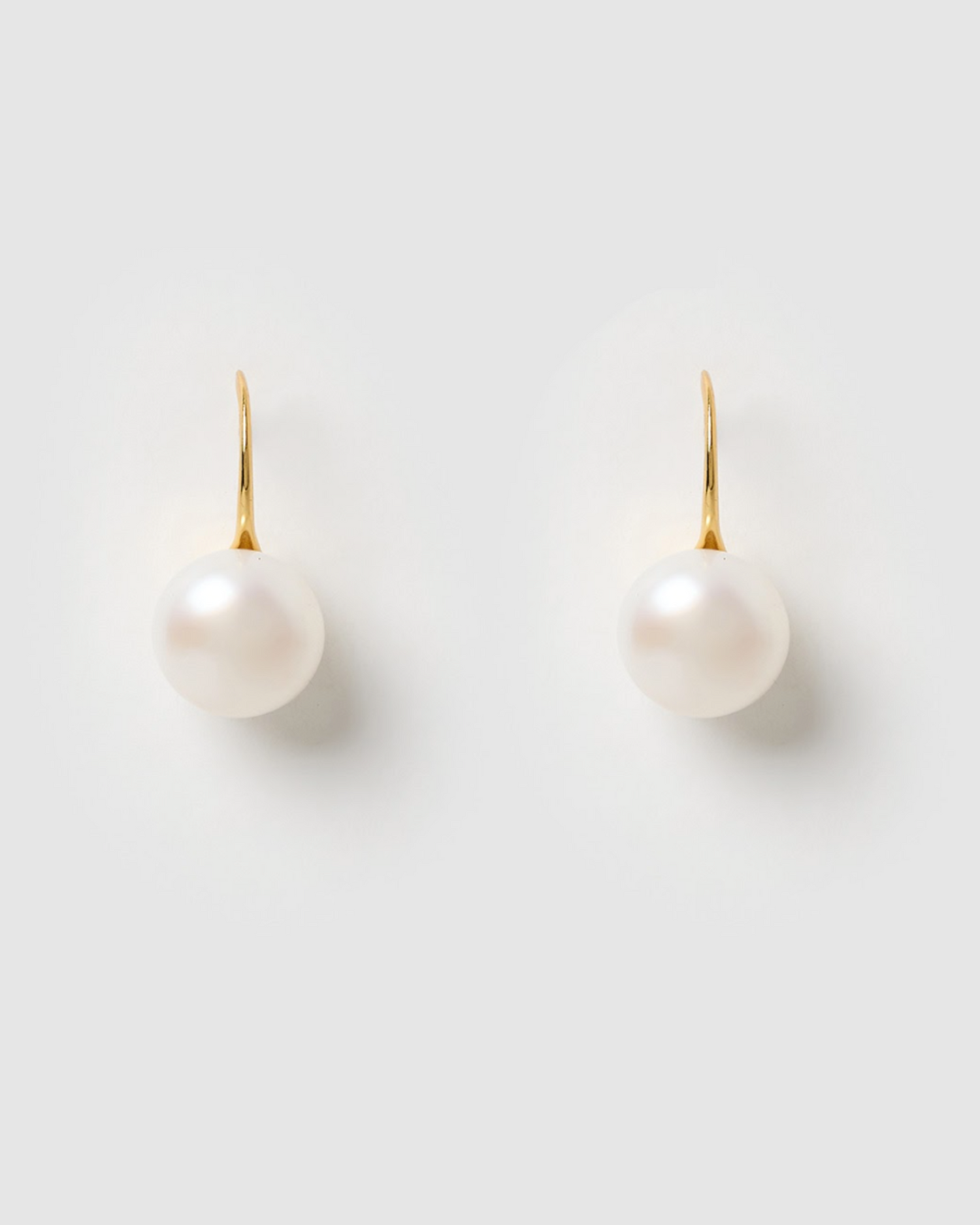 Izoa Cecilia Earrings Gold Freshwater Pearl