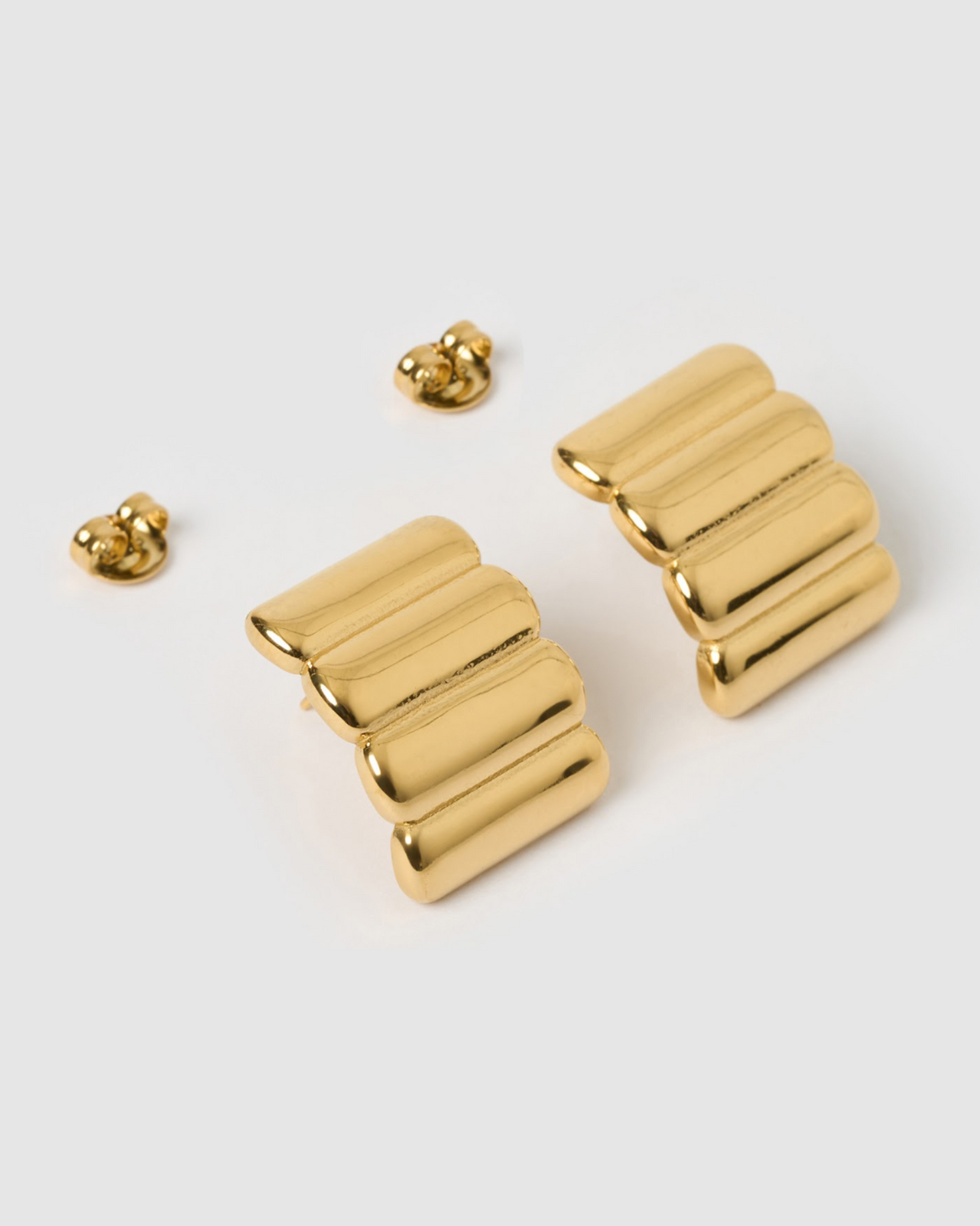 Izoa Delta Stud Earrings