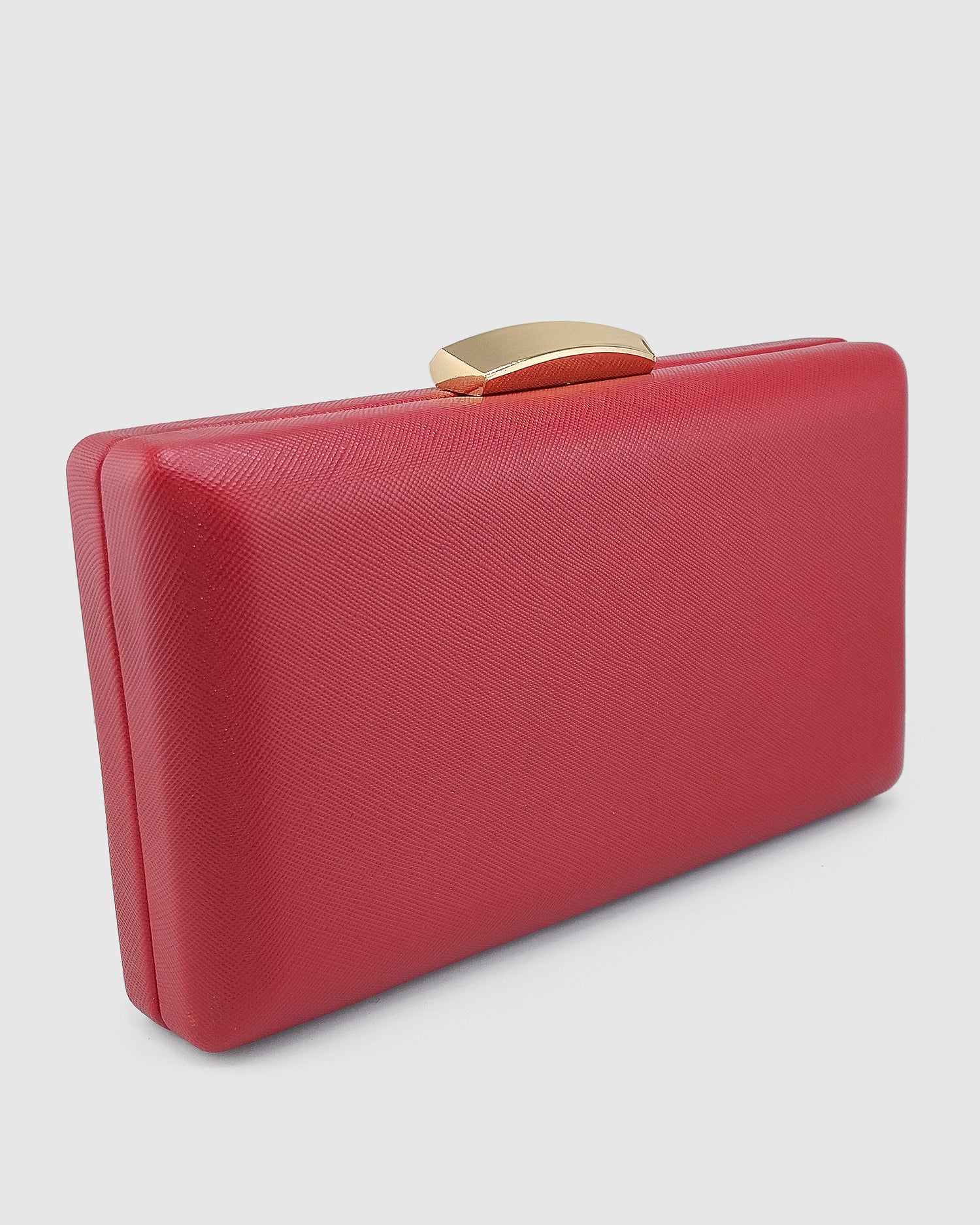 Izoa Bianca Clutch in Red
