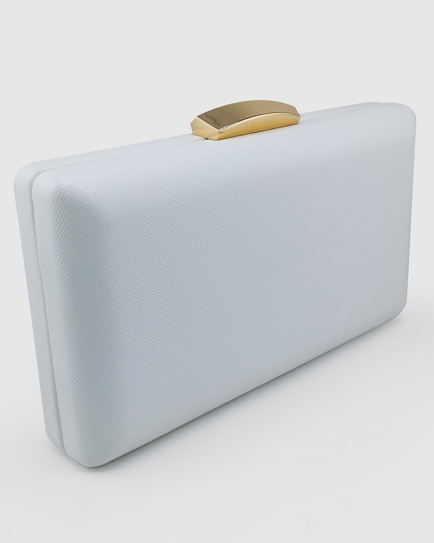 Izoa Bianca Clutch in White