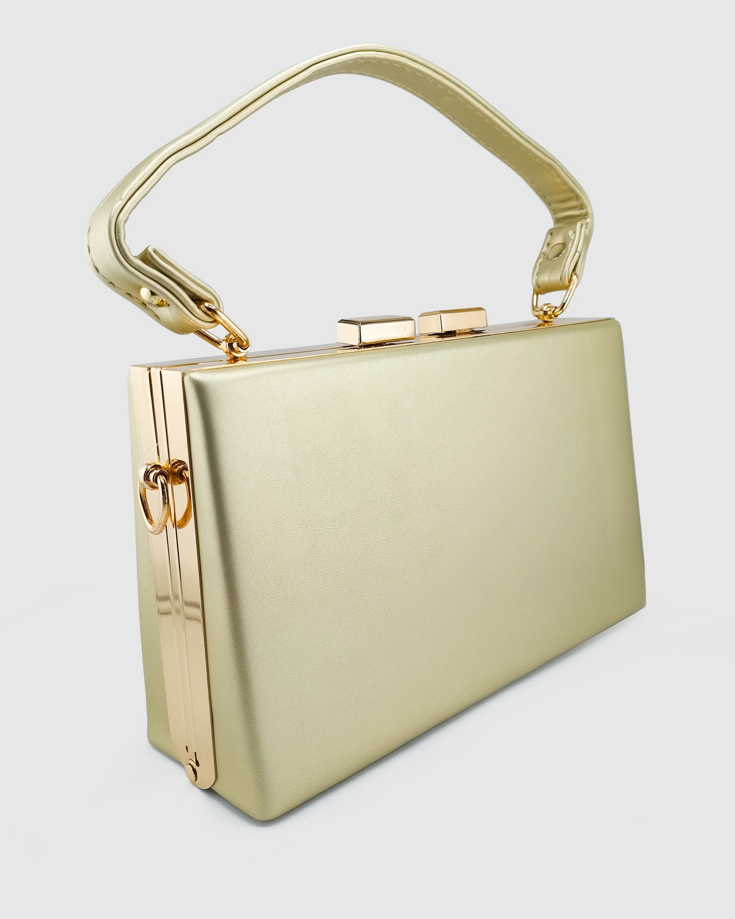 Izoa Brianna Clutch Gold
