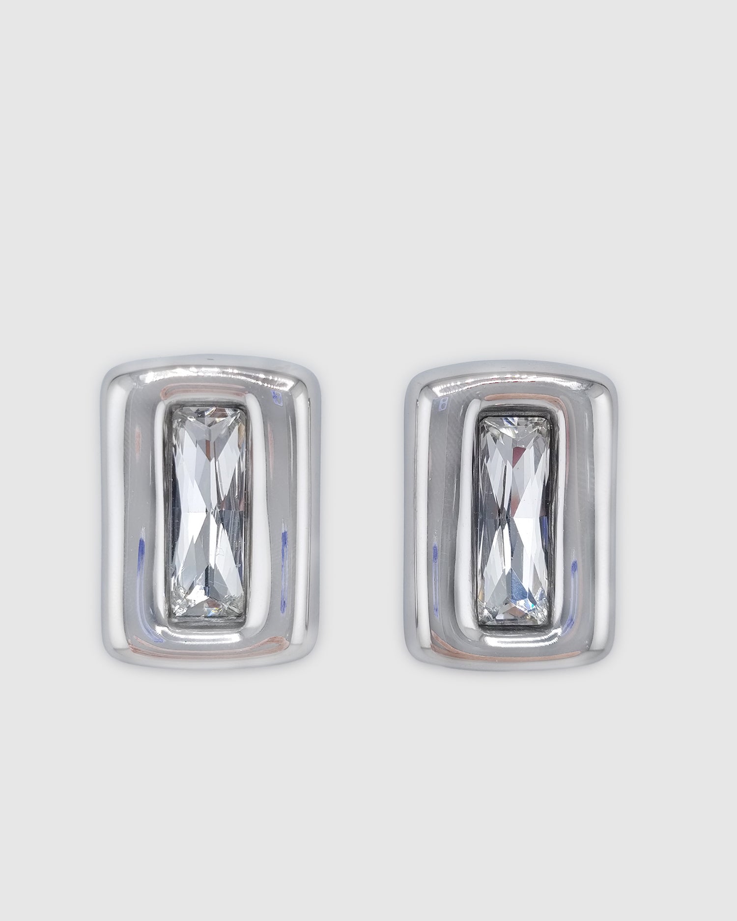 Izoa Verity Stud Earring Silver
