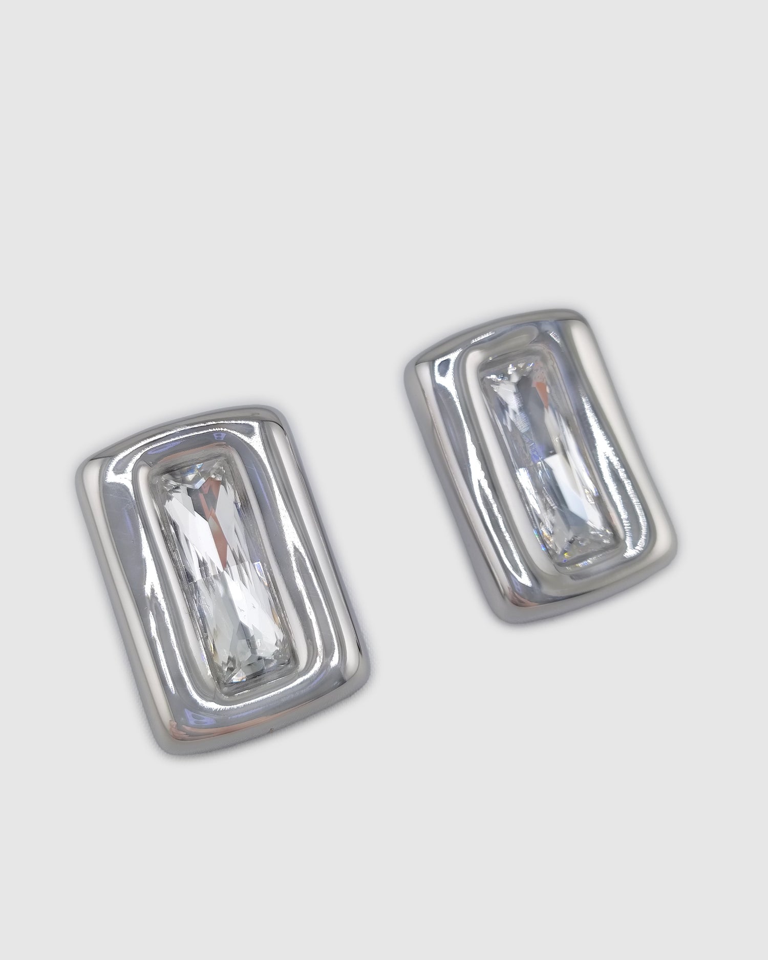 Izoa Verity Stud Earring Silver