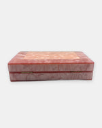 Izoa Brooke Marble Clutch Pink/Pink - base and hinges