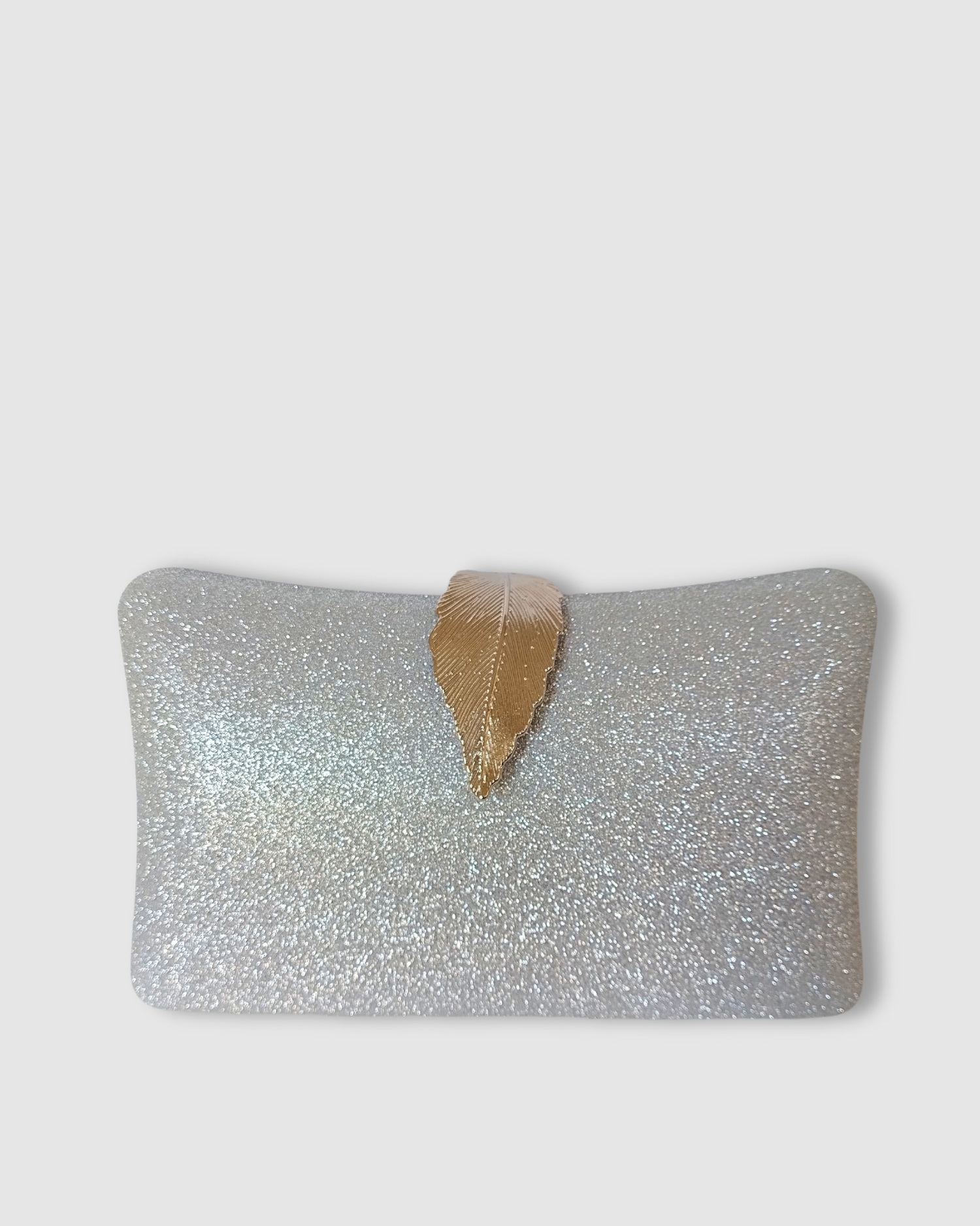 Izoa Hailey Clutch Silver