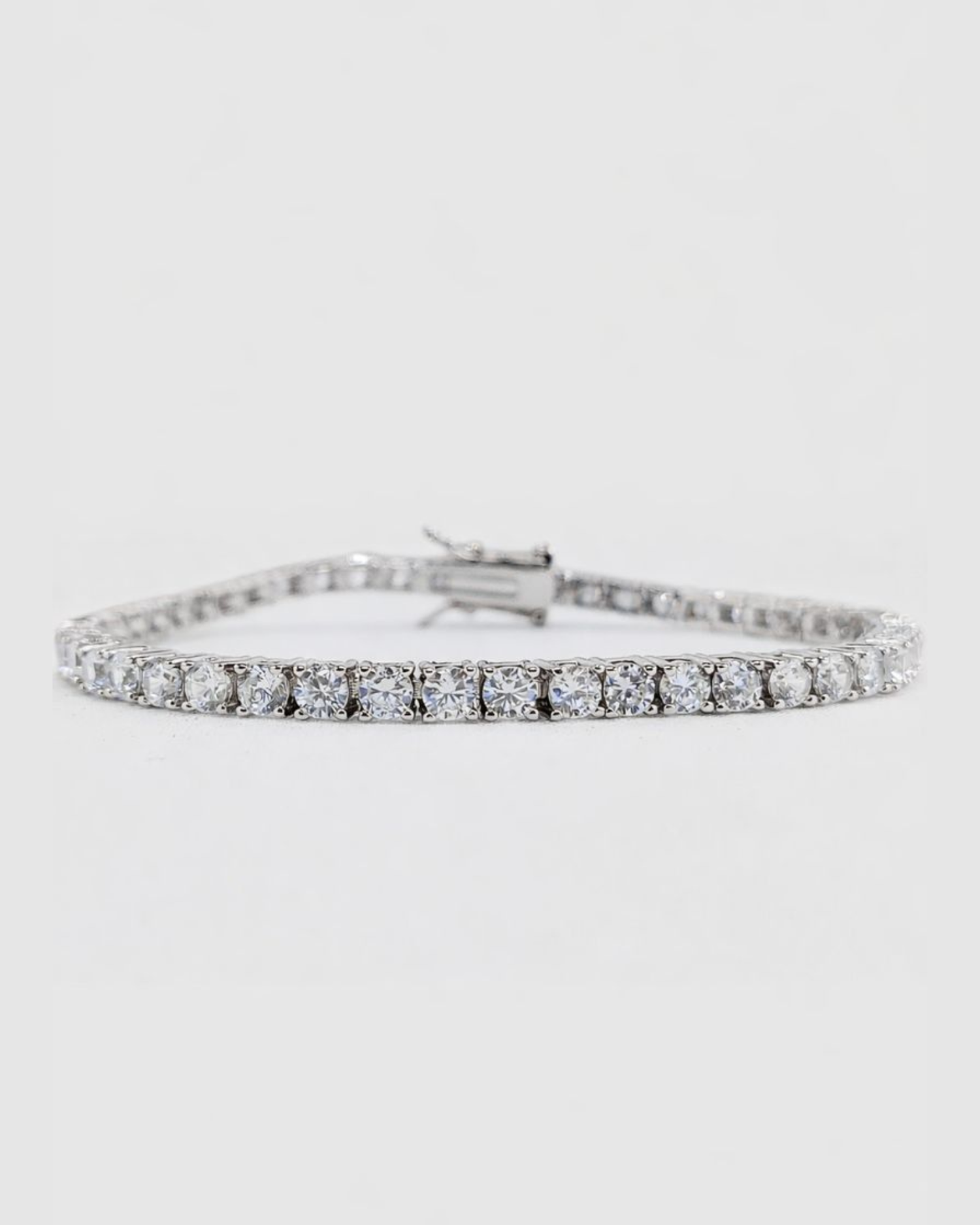 Izoa Tammy Tennis Bracelet Silver