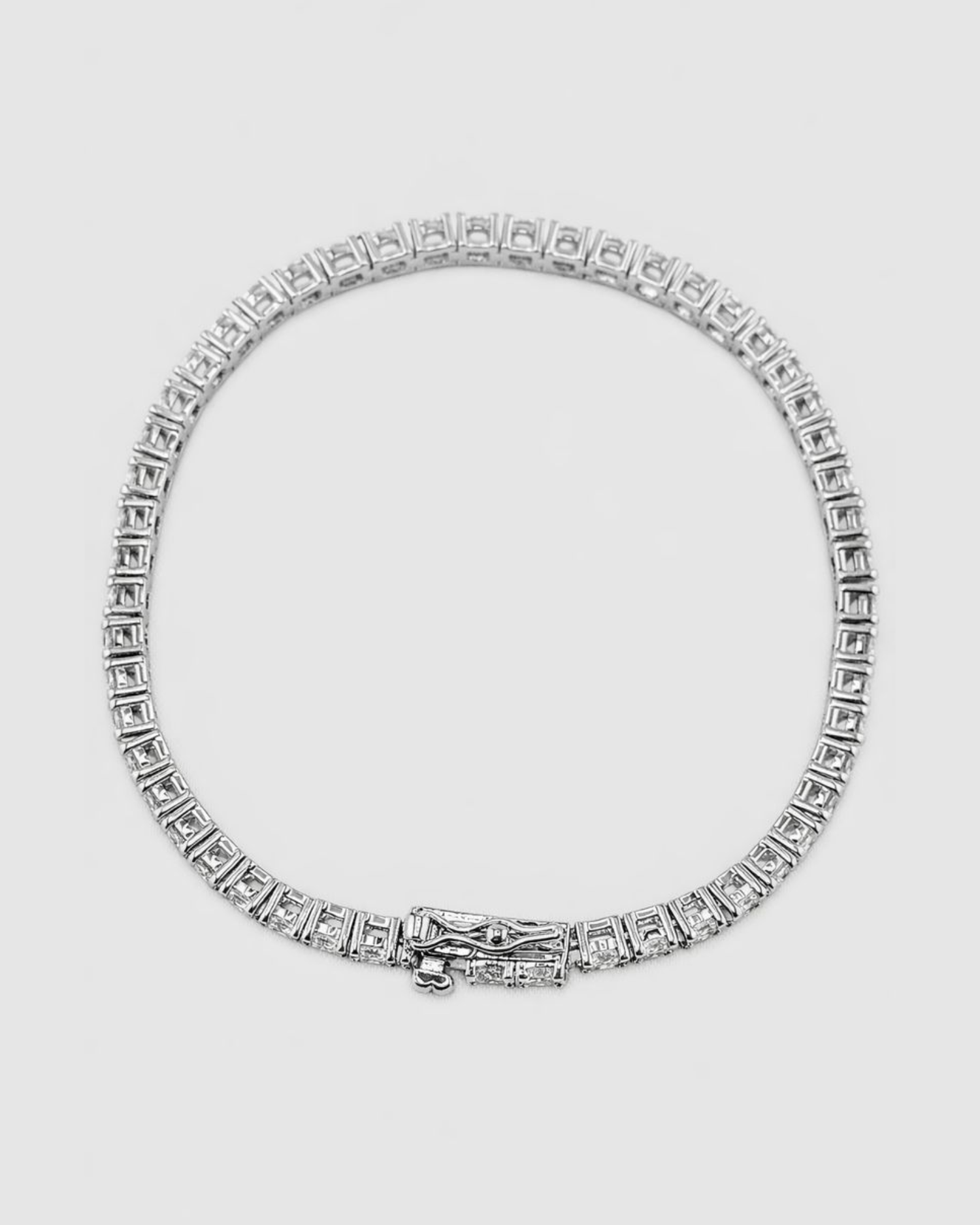 Izoa Tammy Tennis Bracelet Silver